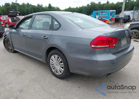 2014 Volkswagen Passat 1.8T S из США, поврежденный, VIN 1VWAT7A37EC109457